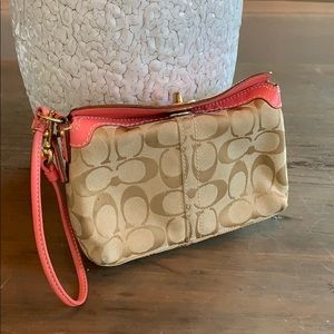 Coach wristlet
